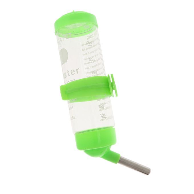 125ml Little Pet Drinking Water Bottle Rat Hamster Rabbit Green