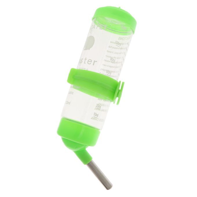 125ml Little Pet Drinking Water Bottle Rat Hamster Rabbit Green