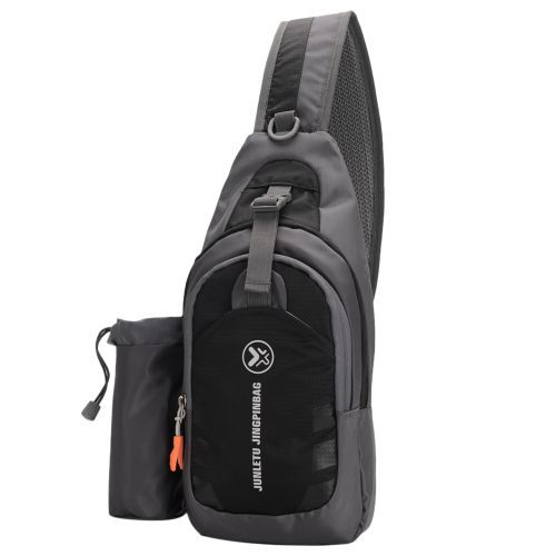 Men Women Sling Backpack Chest Crossbody Bag Shoulder Bag-