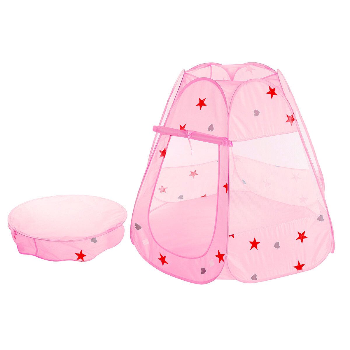 Princess Castle Prince Kids Play House Tent Children Kids Indoor/Outdoor Party Pink