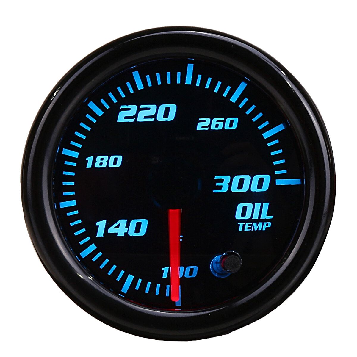 Universal 2'' 52mm Car Oil Temperature Temp Meter 7- LED Display