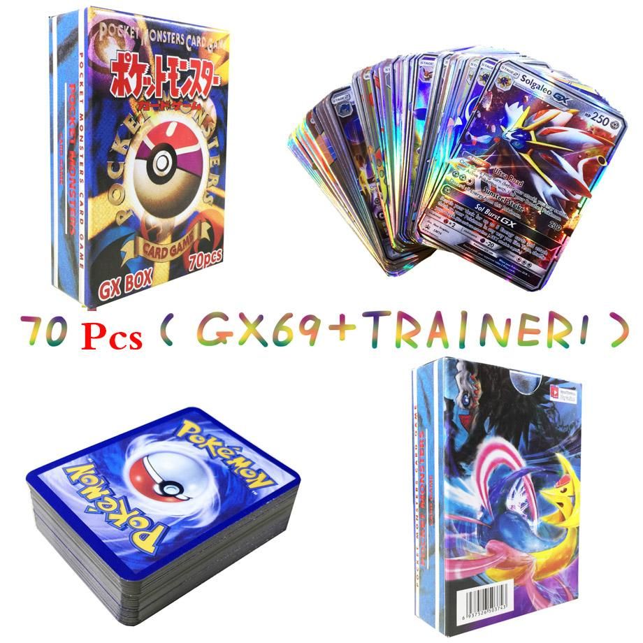 MEGA GX Box Card Per Cards EX New POKEMON 70PCS Random