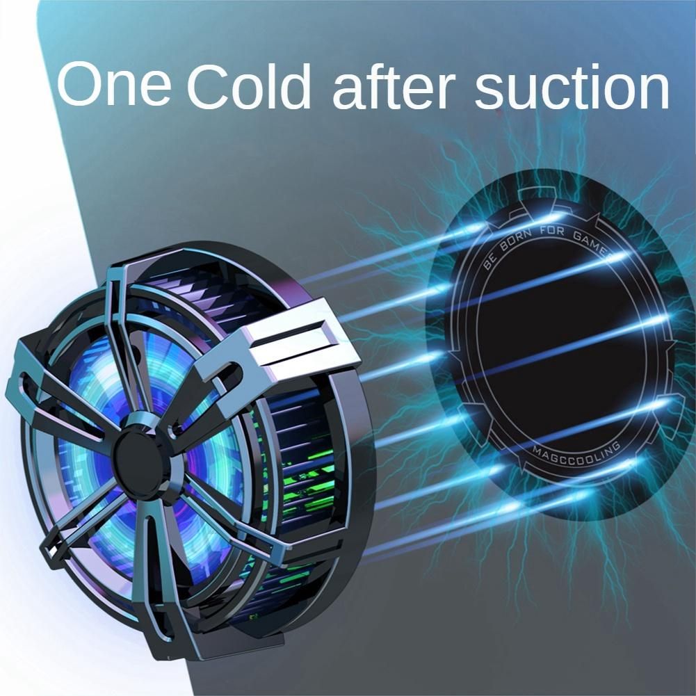 X12 Mobile Phone Coolers Tablet Radiator Game Cooling Fan Quick Cooling Fan Portable Gaming Phone Cooler for Smart Phone