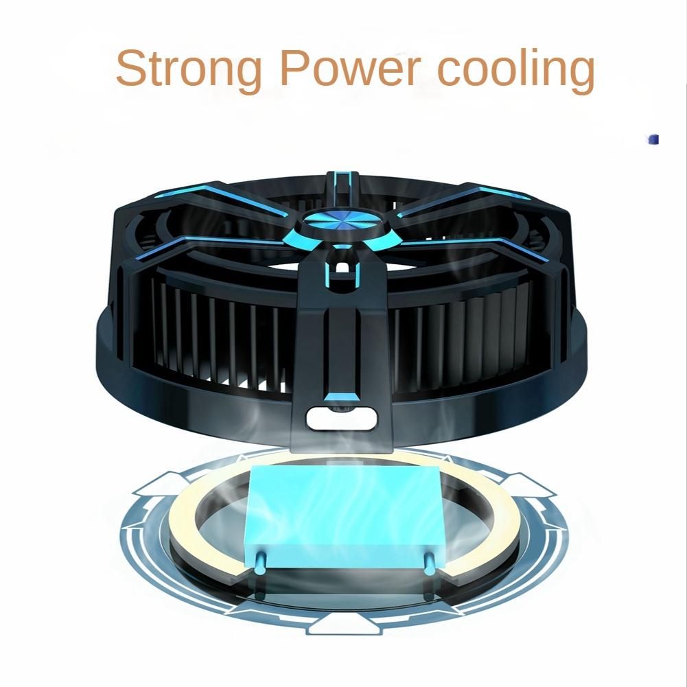 X12 Mobile Phone Coolers Tablet Radiator Game Cooling Fan Quick Cooling Fan Portable Gaming Phone Cooler for Smart Phone