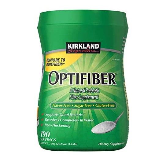 OPTIFIBER Daily Prebiotic Dietary Fiber Supplement Powder, 760g