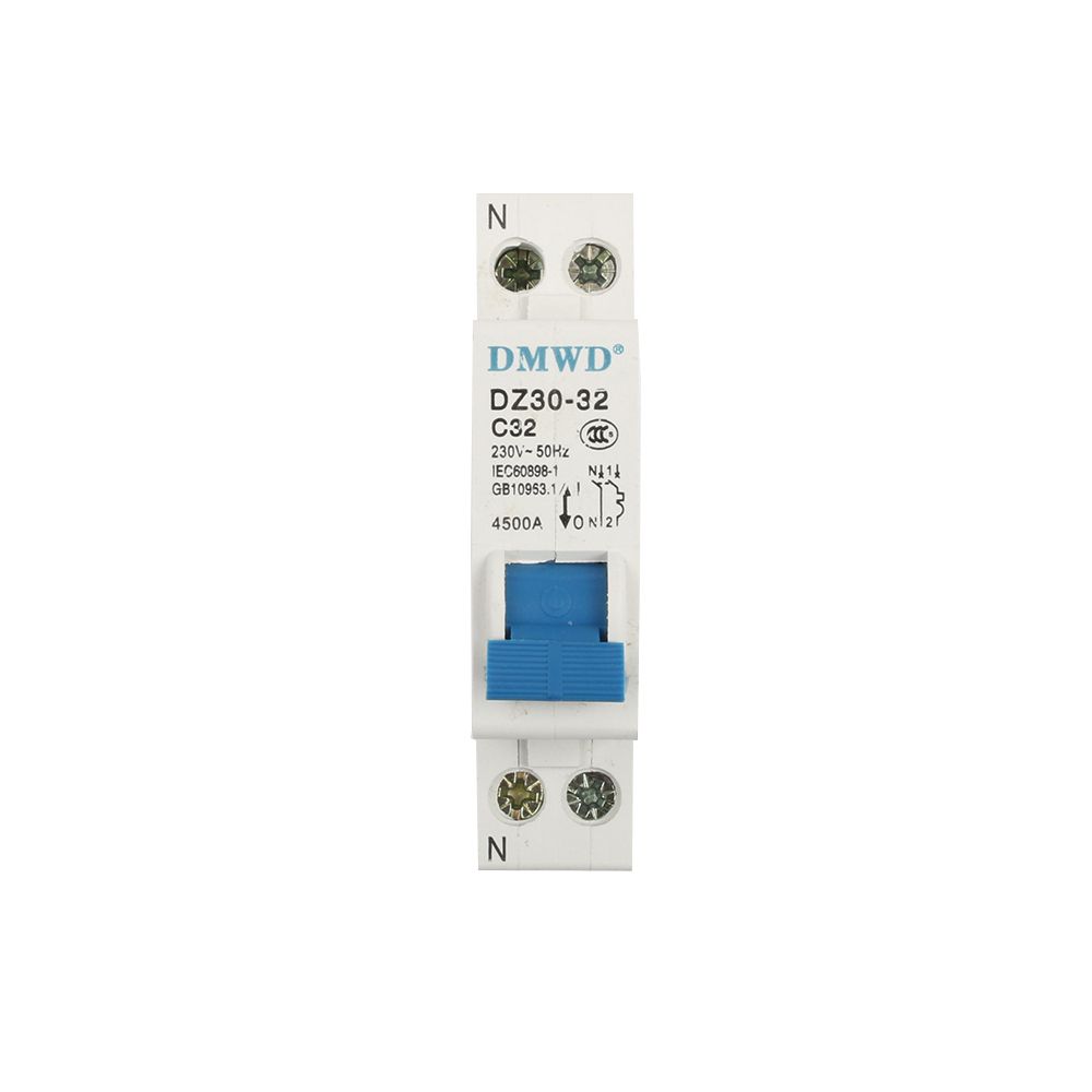 DMWD DPN Mini DZ30-32 1P+N 10A 16A 20A 32A 220V 230V 50HZ