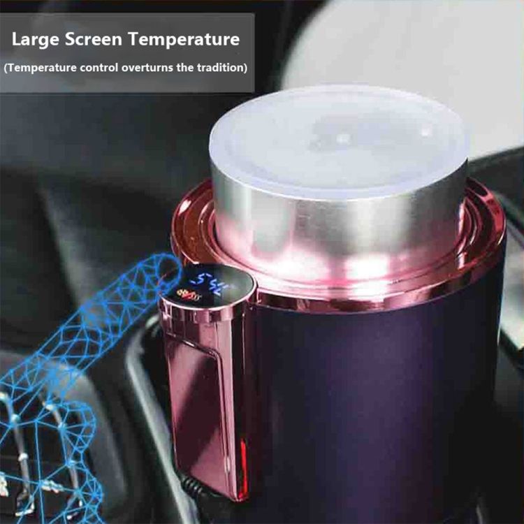 2-in-1 Smart Car Cup Cooler Outdoor Travel Heater