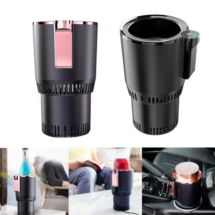 2-in-1 Smart Car Cup Cooler Outdoor Travel Heater