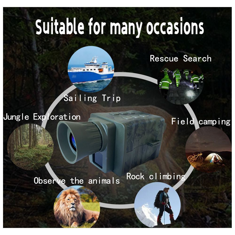 4K Portable Night-Visions Device Day Night Use Photo Taking