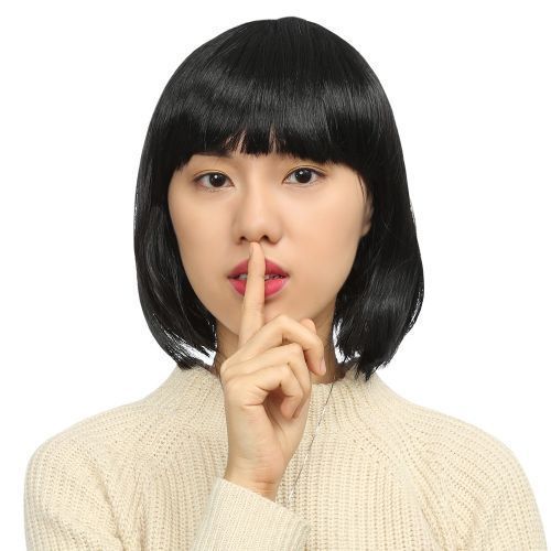 Women Short Bob Wigs Fancy Dress Cosplay Party
