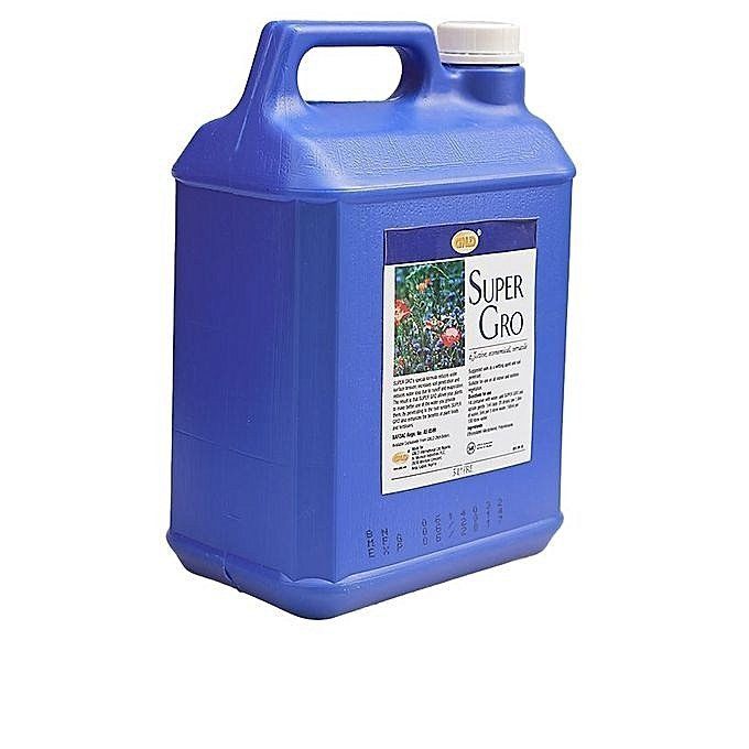 5 Litre Of Super Gro Organic Liquid Fertilizer