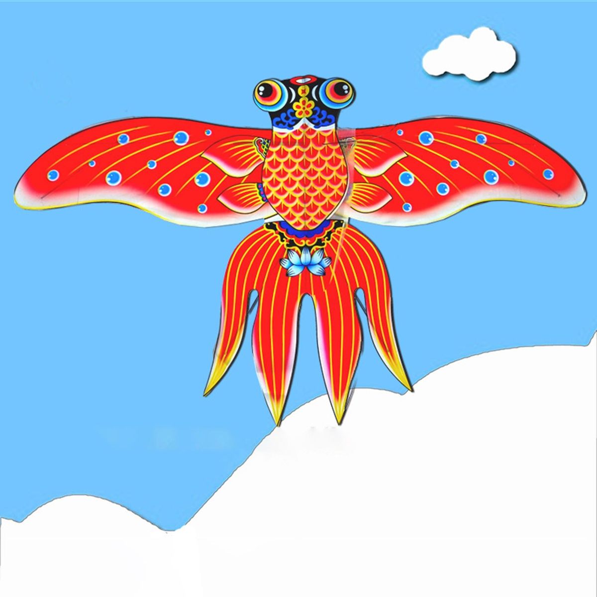 Fly Kite Game Cartoon Eagle Kite Toy Multicolor