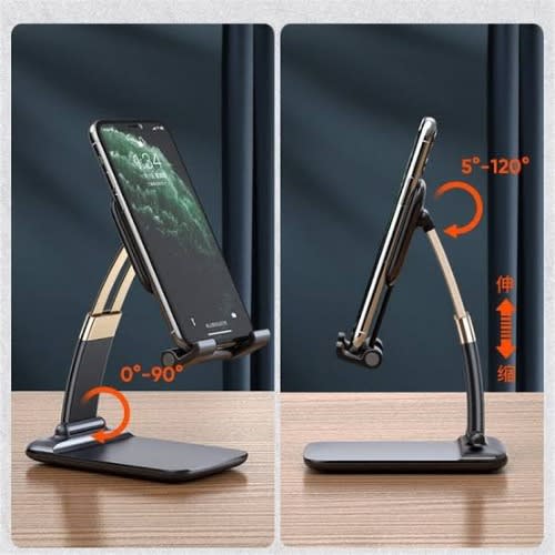 Adjustable Desk Mobile Phone & Tablet Holder Stand