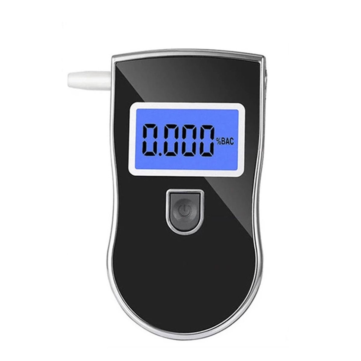 Alcohol Tester, Handheld Breathalyzer With Blue Backlight