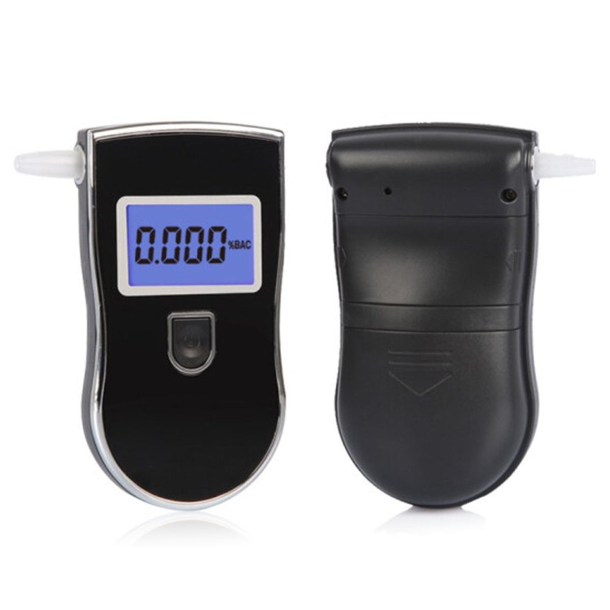 Alcohol Tester, Handheld Breathalyzer With Blue Backlight