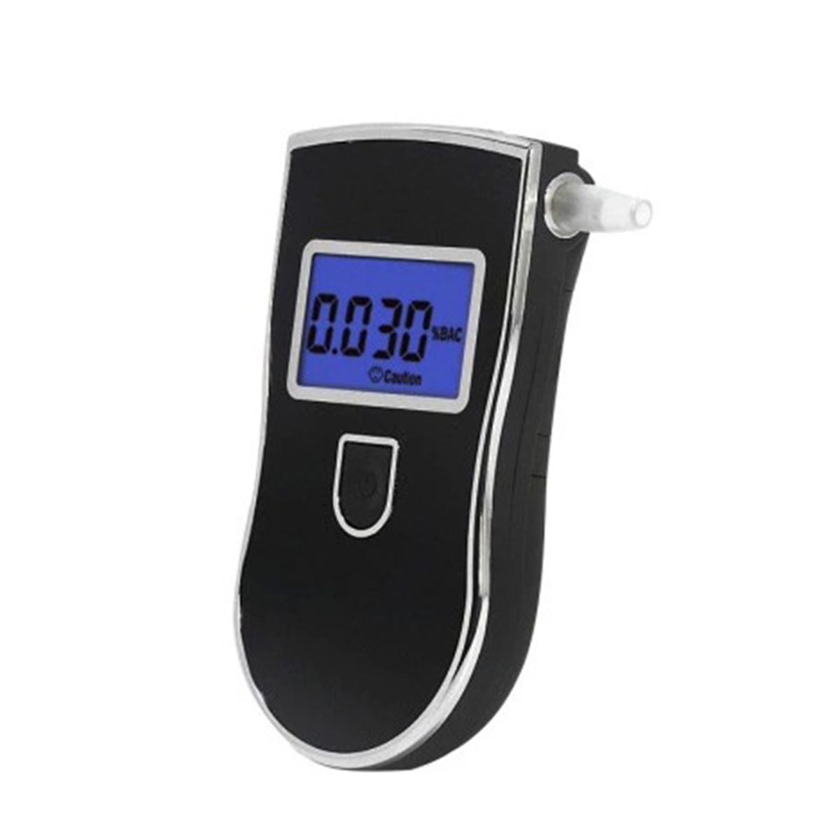 Alcohol Tester, Handheld Breathalyzer With Blue Backlight