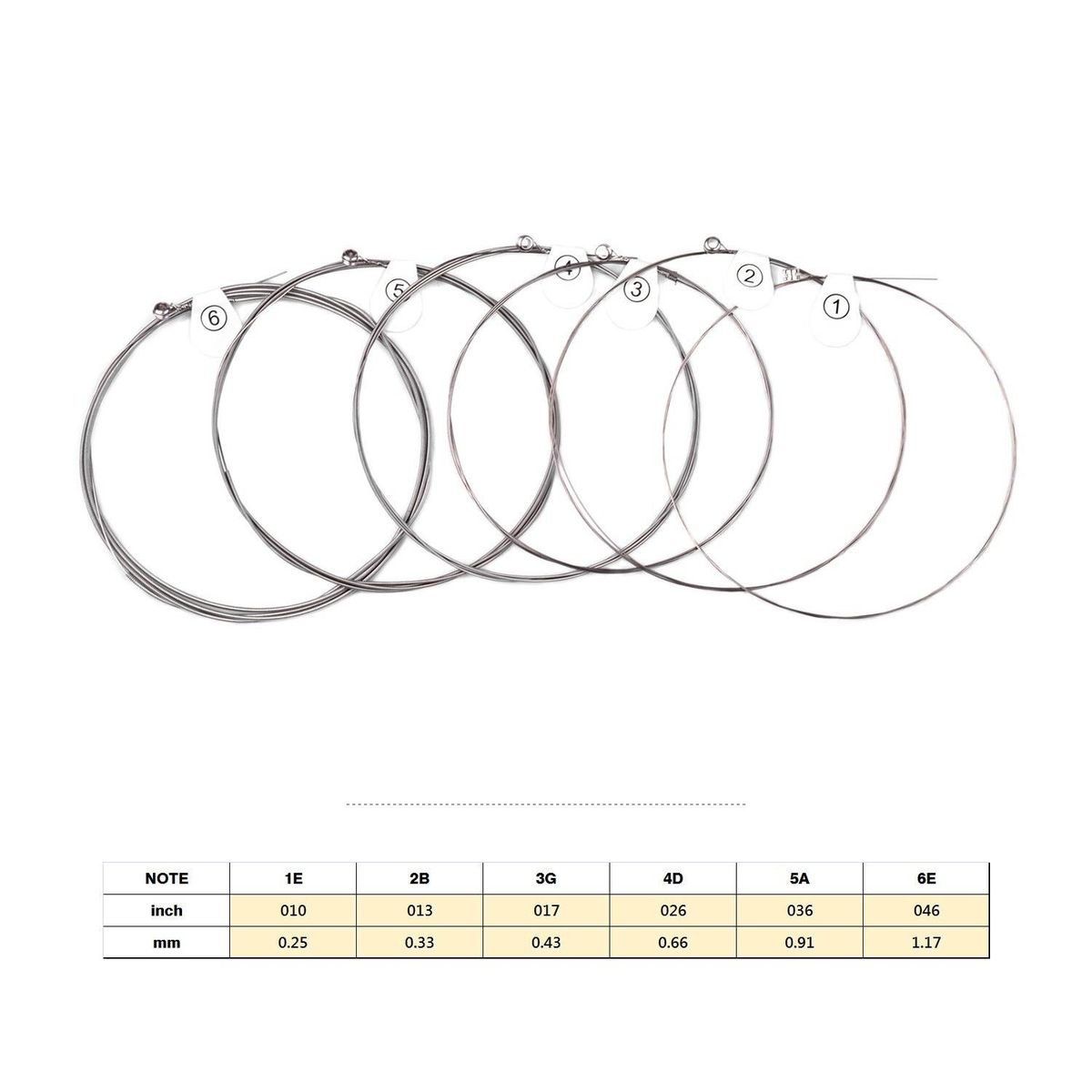 Electric Guitar Strings Hexagon Alloy Wire Nickel Wound Bright Corrosion Resistant 6 Strings Set (.010-.046) Extra Light Special