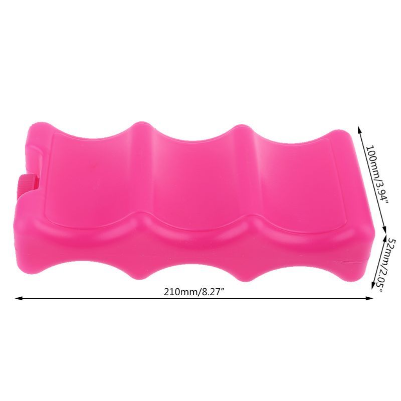 600ml Reusable Ice Brick Ice Block Ice Pack Cooler Milk