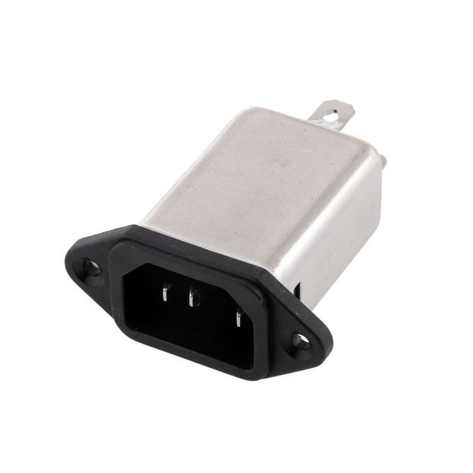 3Pin AC Power 205V 10A Single Phase Power Line Noise Filter