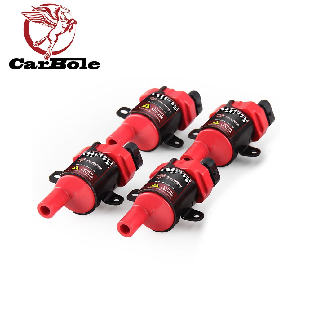 4Pcs Ignition Coils Plug Pack For Chevrolet GMC Buick Isuzu Hummer4.3L 5.3L