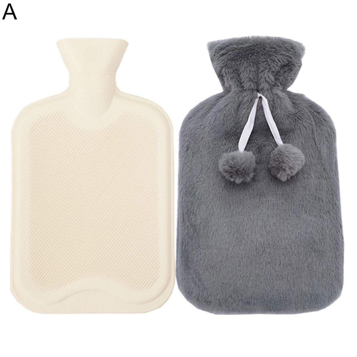Insulated Water Bag Soft Touch Cover Hand Warmer