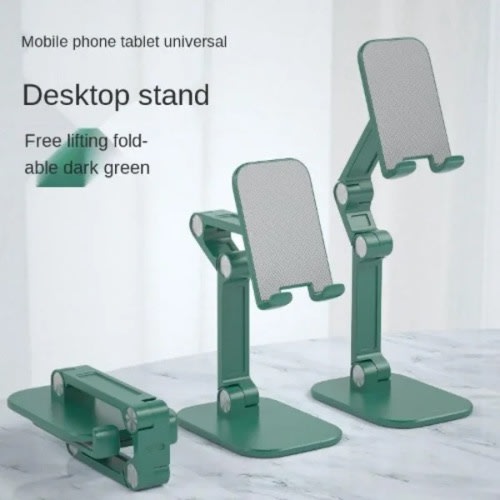 Adjustable Universal Desktop Phone Holder - Green