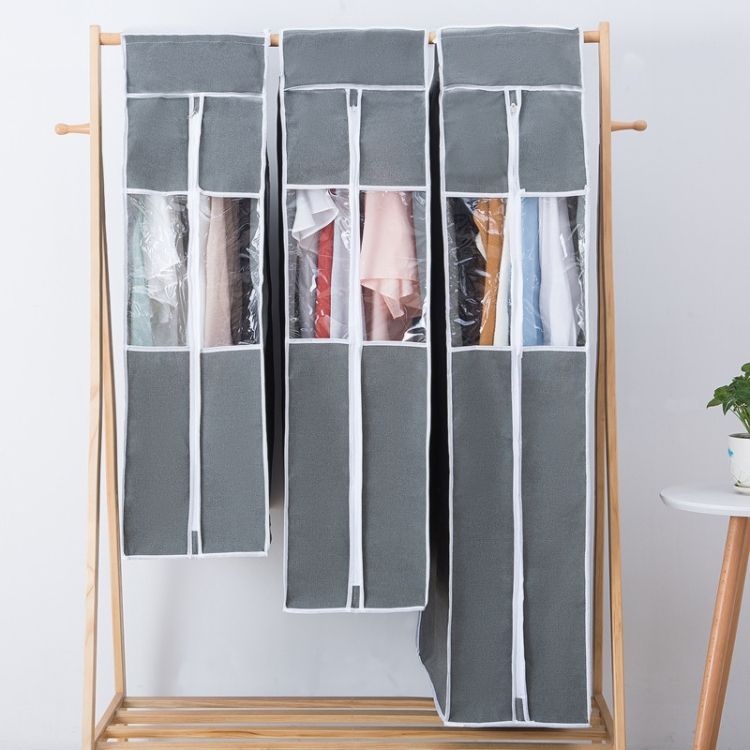 60x120cm Three-dimensional Waterproof Dustproof Clothes Cover Suit Dress Coat Garment Case Bag