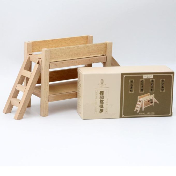 Montessori Toy Wooden Blocks Building Eco Friendly For Toddlers Gift