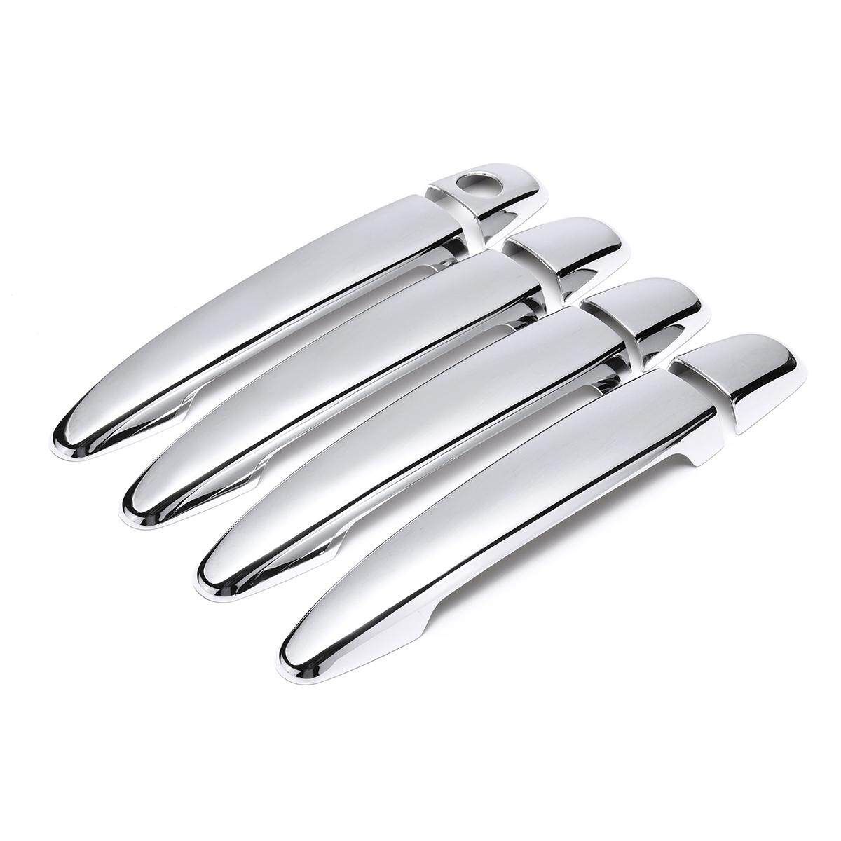 8pcs Set ABS Chrome Door Handle Covers For To*yo*ta Highlander Avalon Lexus GX470