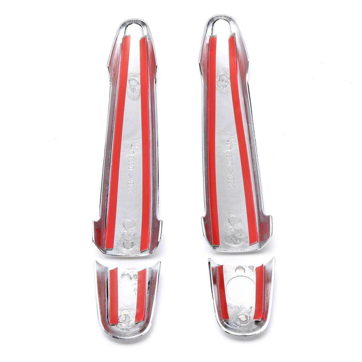 8pcs Set ABS Chrome Door Handle Covers For To*yo*ta Highlander Avalon Lexus GX470