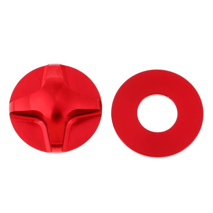 Mountain Road Bike Gas Value Cover MTB Front Fork Cap Protector Red