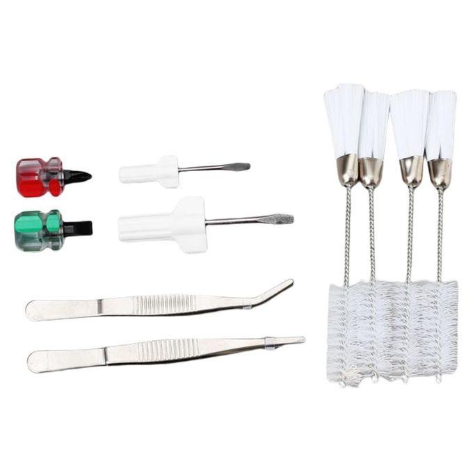Portable Sewing Machine Cleaning Kit Flathead Screwdriver Household
