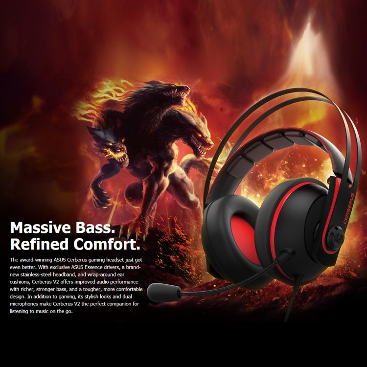 ASUS Cerberus 3.5mm Gaming Headset With Mic