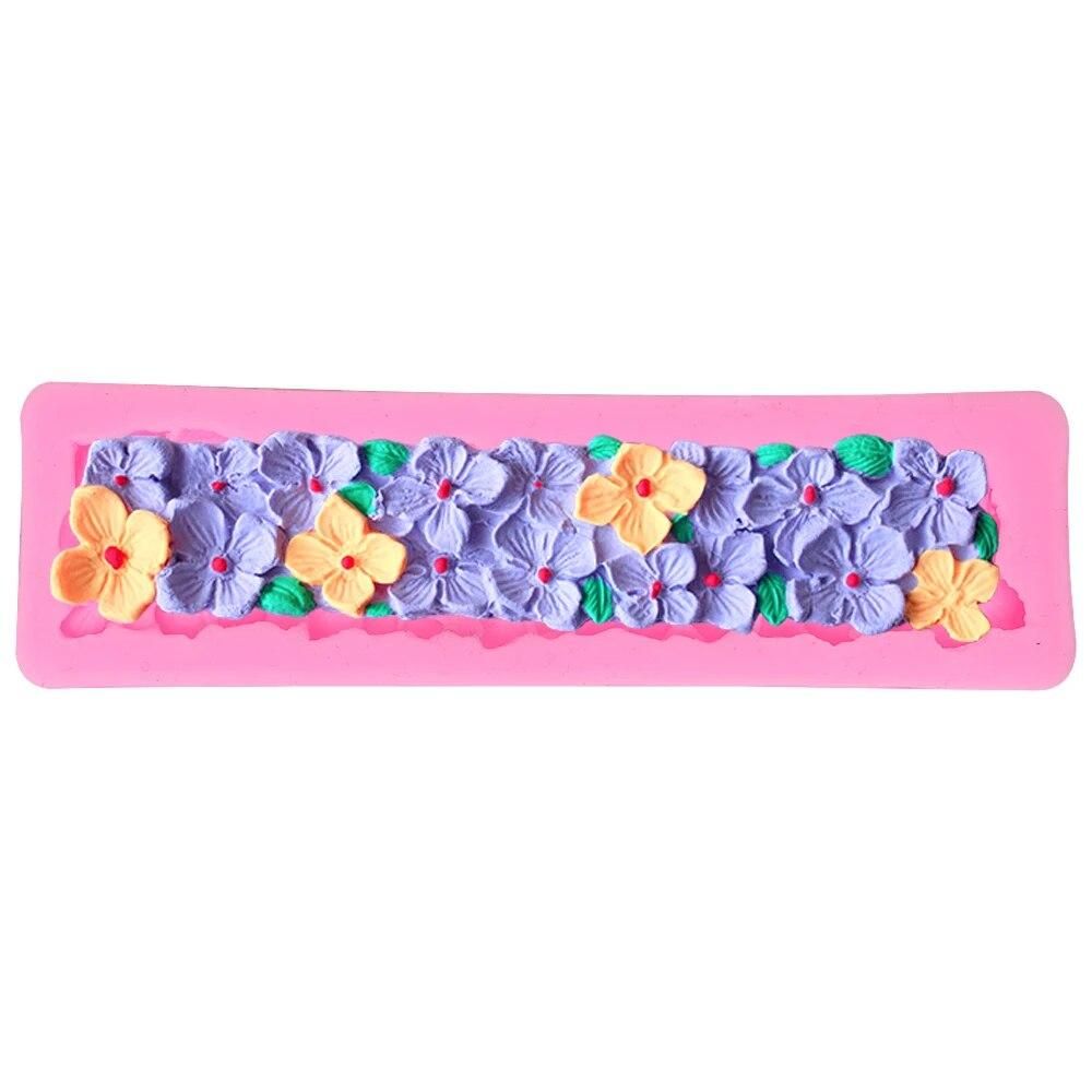 Cake Moulds Sugarcraft decorating tools Cooking Tools 3D Four Leaf Clover Kitchen Accessories Cake Tools Silicone