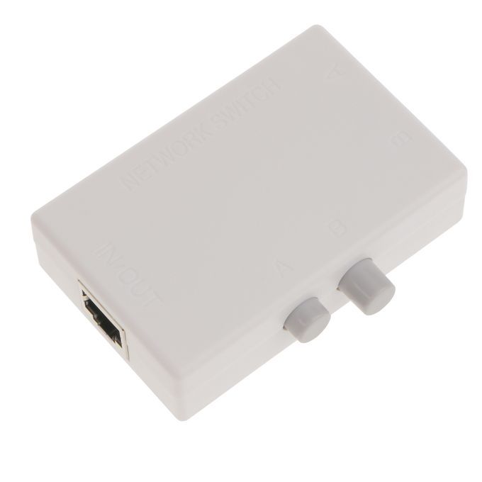 Mini MTVIKI 2Port Fast Ethernet Switch 100Mbps Desktop PC Fast Speed