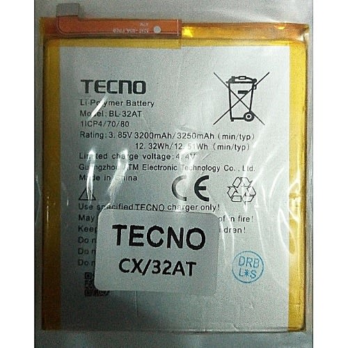 Cx/cx Air Replacement Battery. -