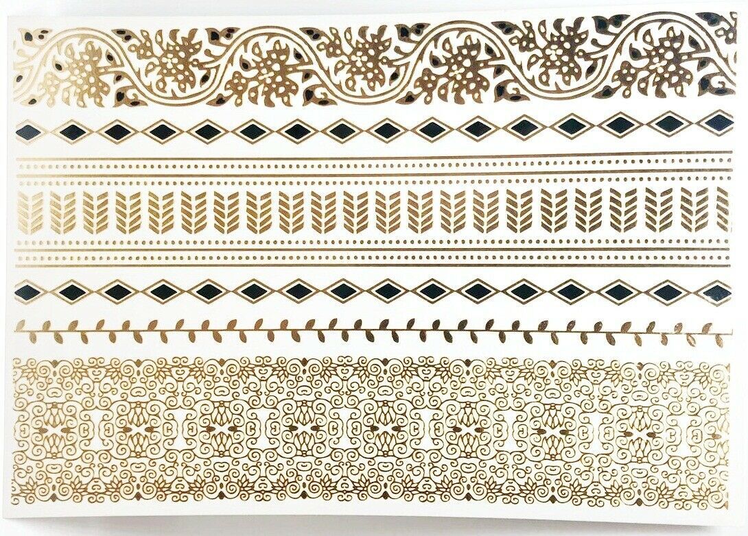 New Metallic Jewelry Tattoos