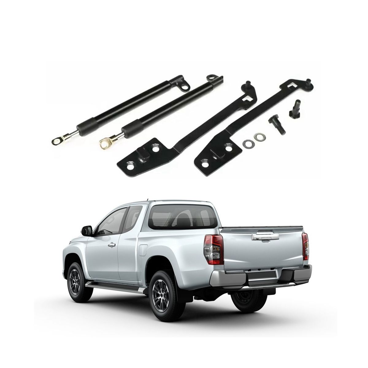 Car Rear Slow Support Rod Strut Bar Gas Shock Damper for