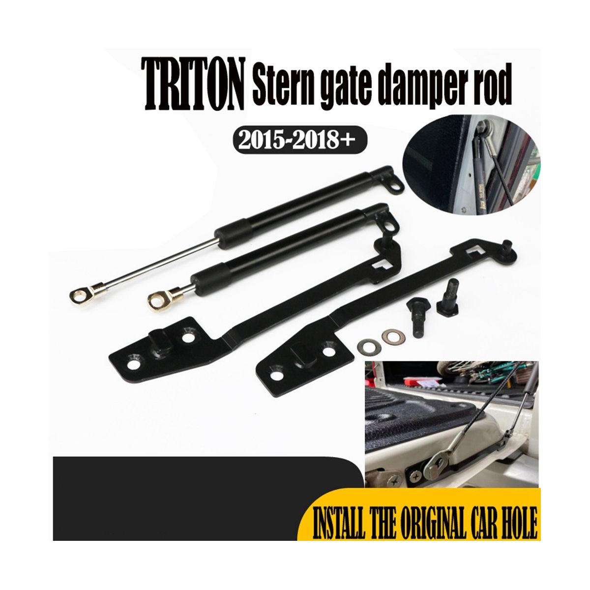 Car Rear Slow Support Rod Strut Bar Gas Shock Damper for