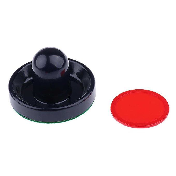 3 Sizes Air Hockey Felt Pushers And Pucks Set Including 2 M Dark Blue
