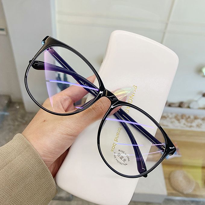 Anti Blue Light Glasses For Anti Eyestrain UV400 - Black