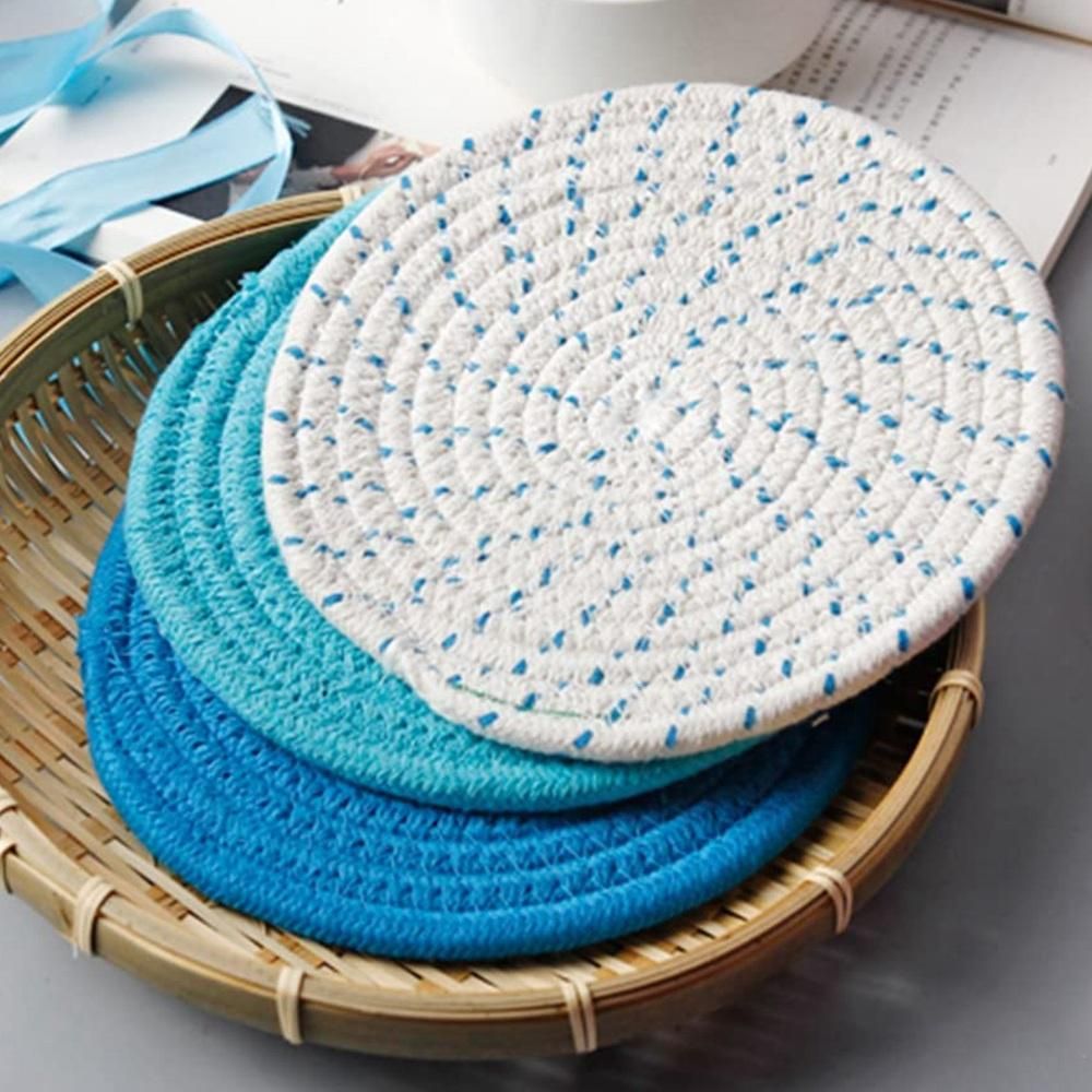 6Pcs Kitchen Pot Holder Tripod Set Heat Pads,for Cooking and