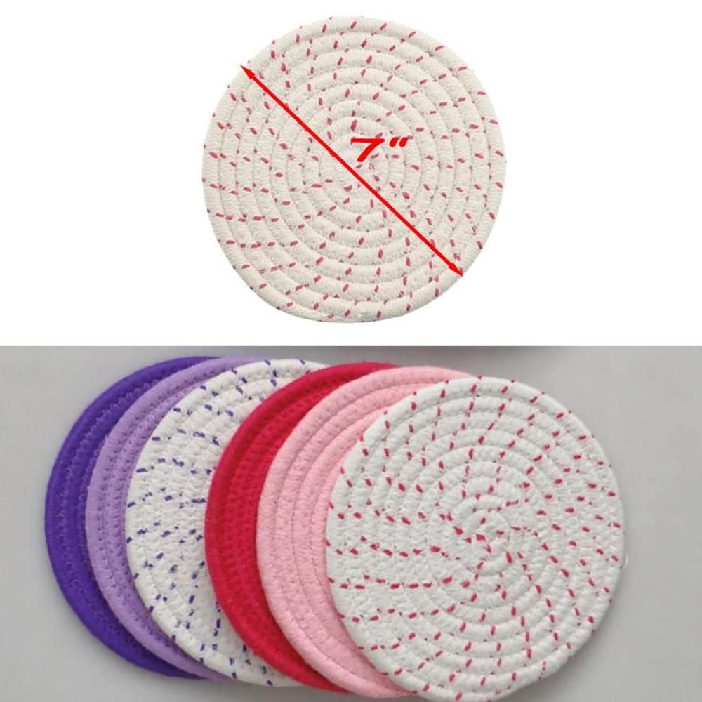 6Pcs Kitchen Pot Holder Tripod Set Heat Pads,for Cooking and