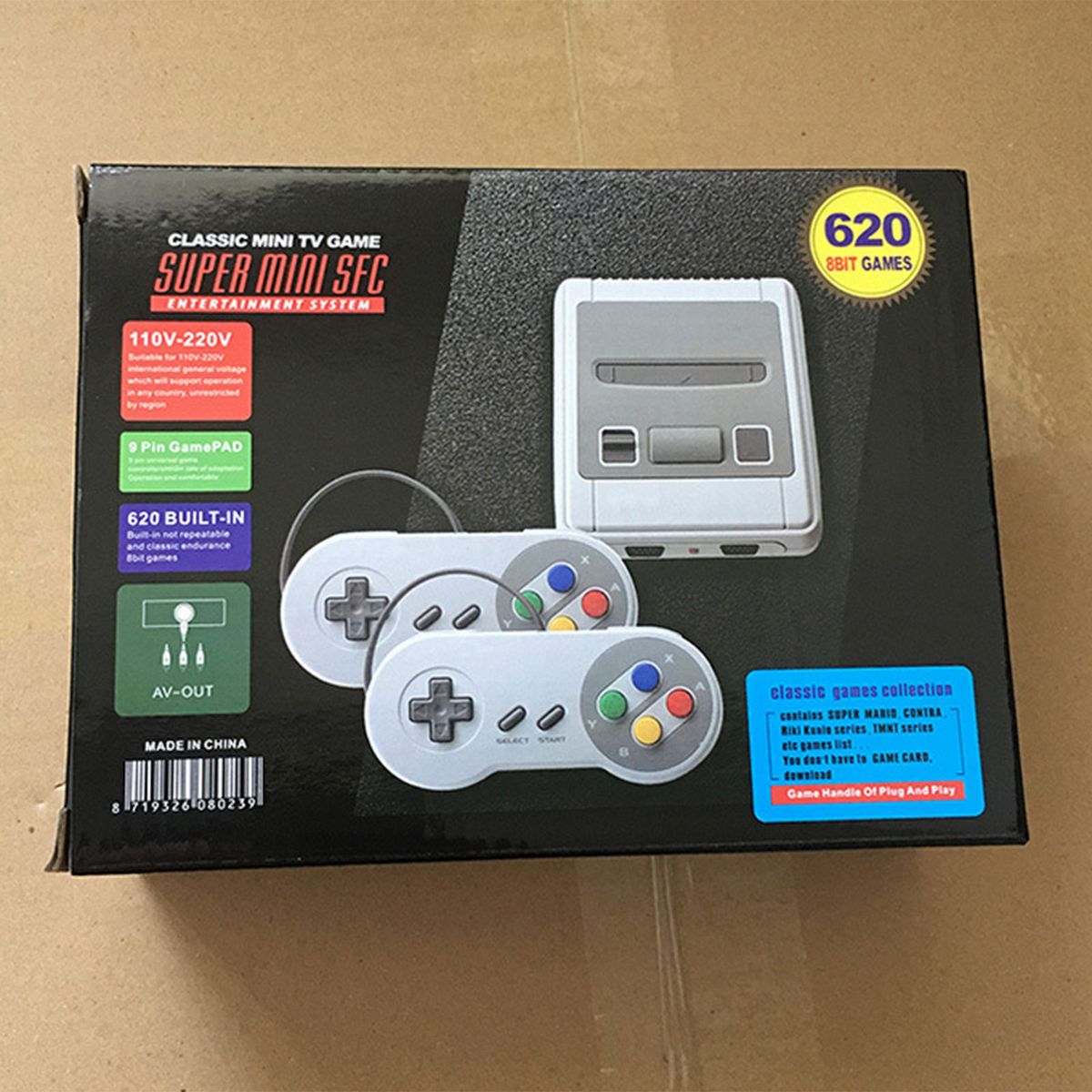 Retro Game Console Handheld Game Console For Kids UK Plug