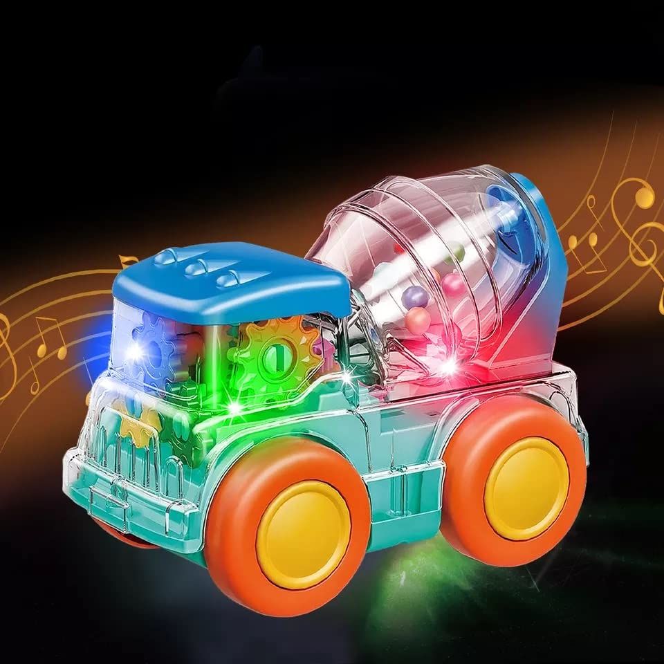 Gear Simulation Mechanical Rotation Car With Sound And Light