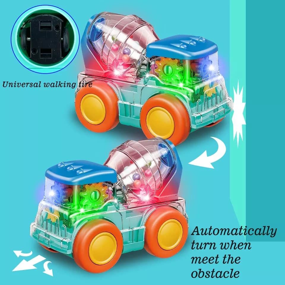 Gear Simulation Mechanical Rotation Car With Sound And Light