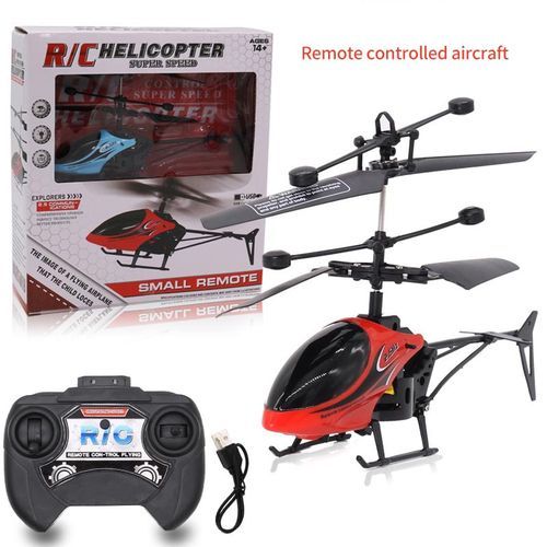 RC Helicopter With Light Electric Flying Toy Aircraft Game Adults Kids Toys Gifts