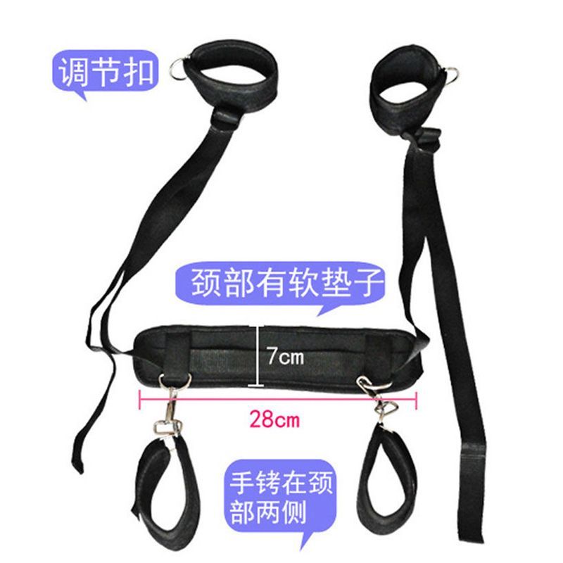 Bondage Set (hand,foot And  Leg Restraint Belt)