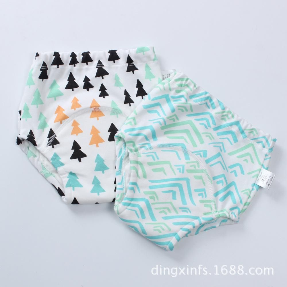 Baby Training Pants Factory Direct Sales Baby Four-Layer Gauze Training Pant Newborn Washa