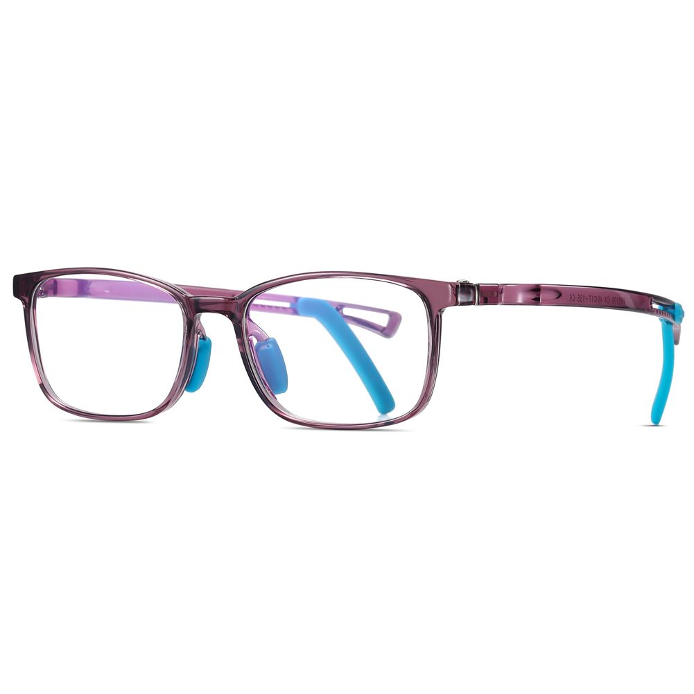 Kids Blue Light Blocking Computer Glasses Rectangle Eyewear